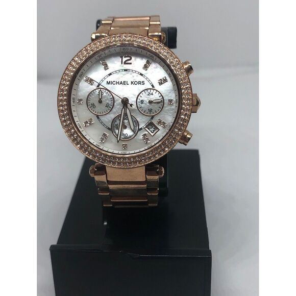 Michael Kors MK5491 Unisex Stainless Steel Analog Dial Quartz Wrist Watch RK318 - Picture 1 of 12